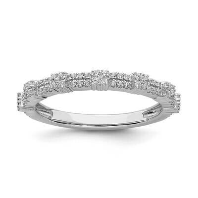 White Topaz &amp; Diamond Ring Sterling Silver QSK2151, MPN: QSK2151, 191101212420