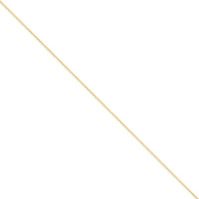 1.40mm Diamond-cut Cable Chain 16 Inch 14k Gold PEN203-16, MPN: PEN203-16, 886774104164