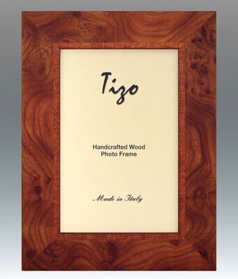 Tizo 8 x 10 Inch Mat Finish Matte Brown Wood Picture Frame, MPN: 380BR/M-80,