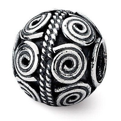 Artisan Bead - Sterling Silver QRS1851, MPN: QRS1851, 883957310541