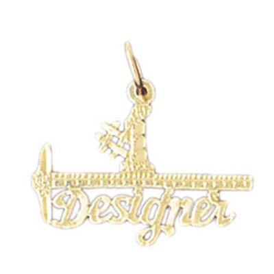 Dazzlers Jewelry #1 Designer Pendant Necklace Charm Bracelet in Yellow, White or Rose Gold 10751, M…