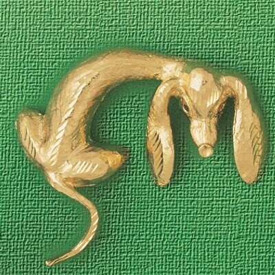 Dazzlers Jewelry Dachshund Dog Pendant Necklace Charm Bracelet in Yellow, White or Rose Gold 2095, …