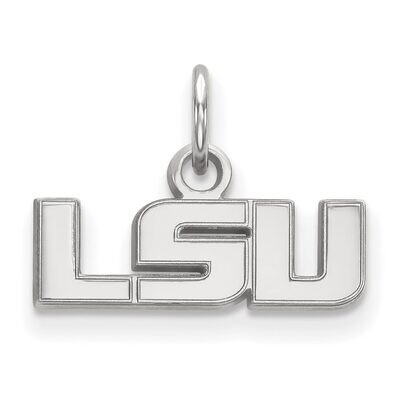 Louisiana State University x-Small Pendant 10k White Gold 1W001LSU, MPN: 1W001LSU, 886774765808