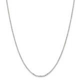 2mm Diamond-Cut Cable Chain 22 Inch Sterling Silver QHC035-22, MPN: QHC035-22, 191101768927