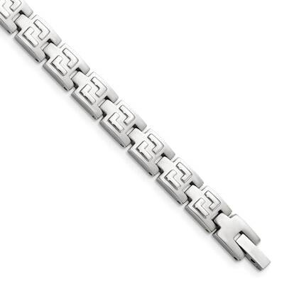 8.5 Inch Bracelet Stainless Steel Brushed and Polished SRB101-8.5 by Chisel, MPN: SRB101-8.5, 88395…