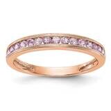 Pink Sapphire Band 14k Rose Gold RM3454B-PSAP-R, MPN: RM3454B-PSAP-R,