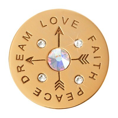 Nikki Lissoni Show Me The Way Gold-Plated 33mm Coin C1604GM, MPN: C1604GM, 8719075300572