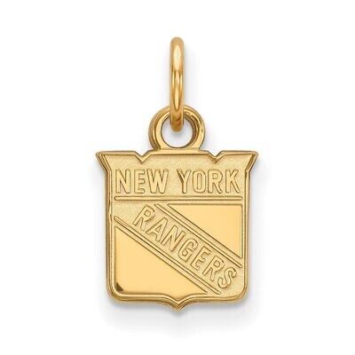 New York Rangers x-Small Pendant 10k Yellow Gold 1Y001RNG, MPN: 1Y001RNG, 886774795249