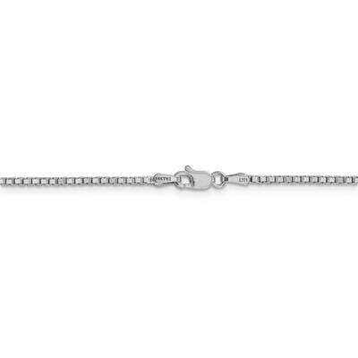 26 Inch 1.50mm Box Chain 14k White Gold WLB150-26, MPN: WLB150-26, 886774591902