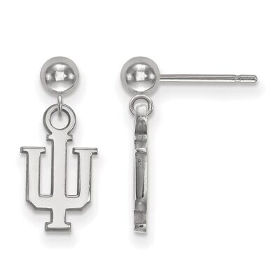 Indiana University Earring Dangle Ball Sterling Silver SS010IU, MPN: SS010IU, 886774685847