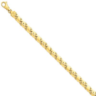 Fancy S-Link Chain 22 Inch 14k Gold Polished LK675-22, MPN: LK675-22, 191101653766