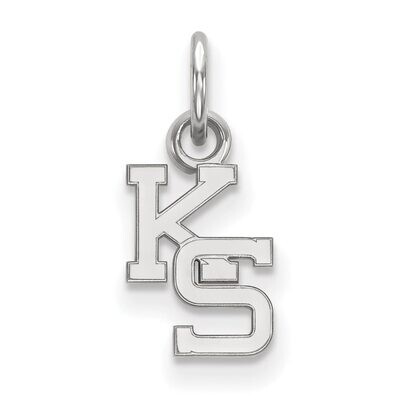 Kansas State University x-Small Pendant 10k White Gold 1W043KSU, MPN: 1W043KSU, 886774787824