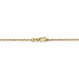 26 Inch 1.8mm Diamond-cut Cable Chain 14k Yellow Gold PEN204-26, MPN: PEN204-26, 886774605005