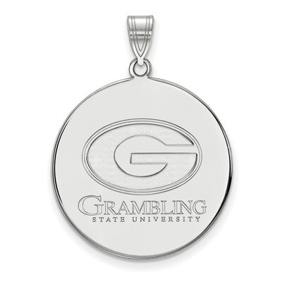 Grambling State University x-Large Disc Pendant Sterling Silver SS002GRA, MPN: SS002GRA, 8839572483…