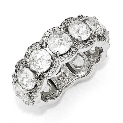 CZ Ring Sterling Silver QCM1349-7