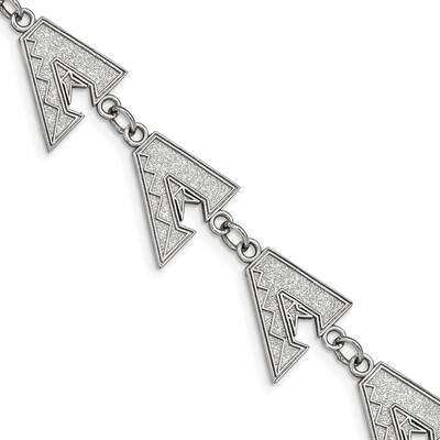 MLB Arizona Diamondbacks Extension Link Bracelet Stainless Steel ST515DIA, MPN: ST515DIA, 191101221…