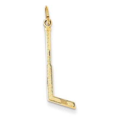 Goalie Stick Charm 14k Gold K3545, MPN: K3545, 883957138596