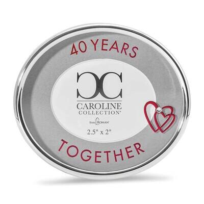 Zinc Alloy 40 Years Together Keepsake Box GM23617, MPN: GM23617, 89945709346
