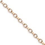 5.0mm Fancy Link Bracelet 8.5 Inch 14k Rose Gold HL319-8.5, MPN: HL319-8.5, 886774097305