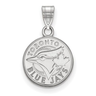 Toronto Blue Jays Small Pendant 14k White Gold 4W002BLU, MPN: 4W002BLU, 886774826127
