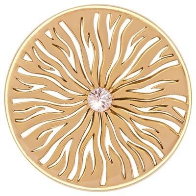 Nikki Lissoni Wild Thing Gold-Plated 43mm Coin C1244GL, MPN: C1244GL, 8718627465844