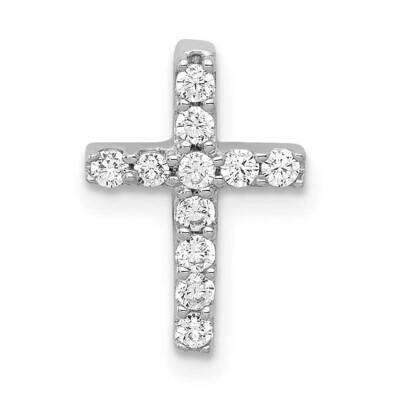 1/5Ct. Diamond Latin Cross Chain Slide 14k White Gold PM4962-020-WA, MPN: PM4962-020-WA, 8839573029…