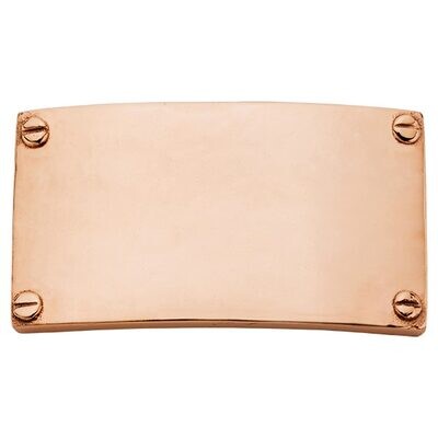 Nikki Lissoni Rose Gold-plated Large Tag of 34 x 19 mm with Screws T1006RGL, MPN: T1006RGL, 8719075…
