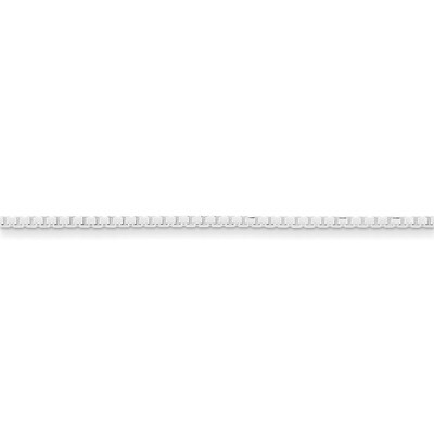 24 Inch 1.7mm Diamond-cut Box Chain Sterling Silver QBR035-24, MPN: QBR035-24, 886774413167