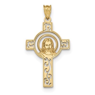 Laser Cut Charm 14k Gold YC1209, MPN: YC1209, 191101455469