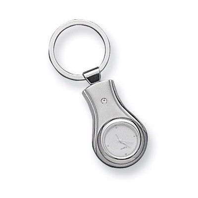 Nickel-plated Fancy Clock Key Ring GL8647, MPN: GL8647, 788089051198