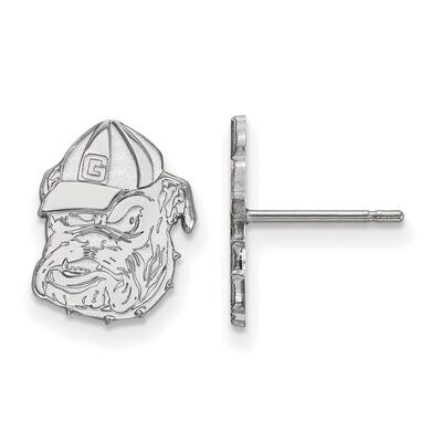 University of Georgia Small Post Earring 14k White Gold 4W050UGA, MPN: 4W050UGA, 886774850566