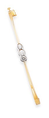Bangle Bracelet Mounting 14k Two-Tone Gold XB204, MPN: XB204,