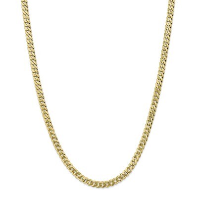 Leslie&#39;s 5.75mm Flat Beveled Curb Chain 8 Inch 10k Gold HB-8226-8, MPN: 8226-8, 191101756054