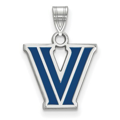 Villanova University Small Enamel Pendant Sterling Silver SS017VIL, MPN: SS017VIL, 886774764634