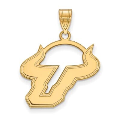 University of South Florida Large Pendant 10k Yellow Gold 1Y004USFL, MPN: 1Y004USFL, 886774802091