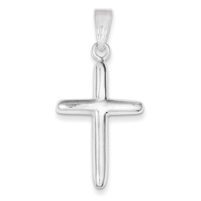 Cross Pendant Sterling Silver Polished QC2890, MPN: QC2890, 883957907383