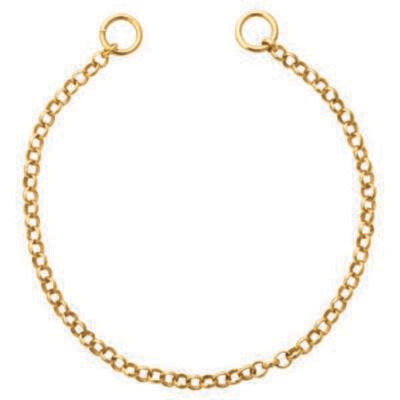Nikki Lissoni Cable Chain Round 2mm For Tags Gold-Plated 11cm 4.3 inch B1106G11, MPN: B1106G11, 871…