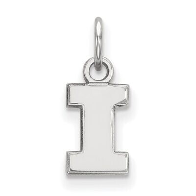 University of Illinois x-Small Pendant 14k White Gold 4W001UIL, MPN: 4W001UIL, 886774825267