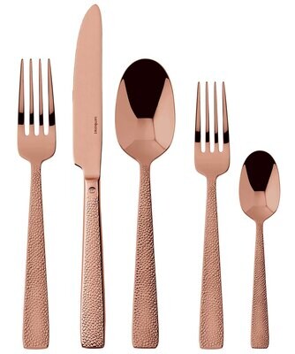 Sambonet Siena Copper 5 Piece Place Setting S.H. 52717C93, MPN: 52717C93, 790955137042