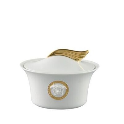 Versace Medusa Dor Sugar Bowl Covered 7 ounce, MPN: 19300-409950-14330, 790955109254