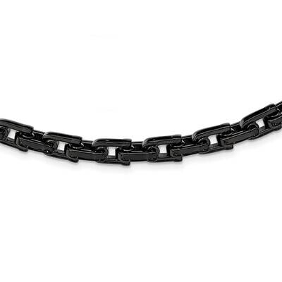 Black IP-plated Necklace Stainless Steel SRN163-20 by Chisel, MPN: SRN163-20, 883957748344