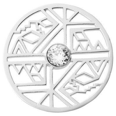 Nikki Lissoni Wild Free Silver-Plated 43mm Coin C1591SL, MPN: C1591SL, 8719075300411