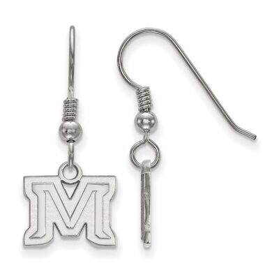 Montana State University Extra Small Dangle Earring Wire Sterling Silver SS019MTU, MPN: SS019MTU, 8…