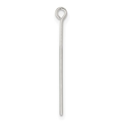 1 1/4 inch Eye Pin Sterling Silver SS4605, MPN: SS4605,