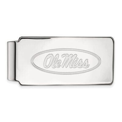 University of Missisippi Money Clip Sterling Silver SS025UMS, MPN: SS025UMS, 886774712352