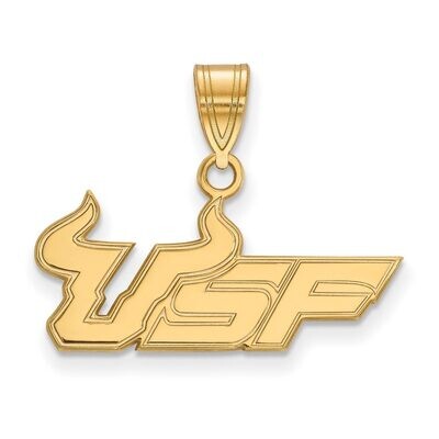 University of South Florida Medium Pendant 10k Yellow Gold 1Y015USFL, MPN: 1Y015USFL, 886774809922