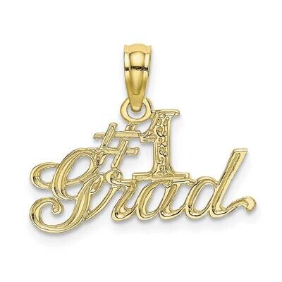 #1 Grad Pendant 10k Gold 10C4018, MPN: 10C4018,