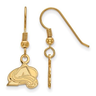 Colorado Avalanche x-Small Dangle Earring Wire Gold-plated Silver GP005AVA, MPN: GP005AVA, 88677490…