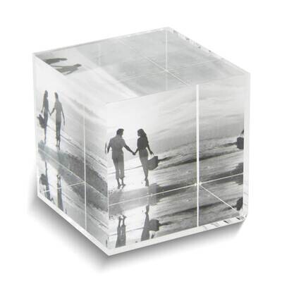 Lucite Photo Cube Paperweight GM26029, MPN: GM26029,