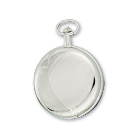 Swingtime Chrome-finish Brass Mechanical Pocket Watch XWA2772, MPN: XWA2772, 886774154534